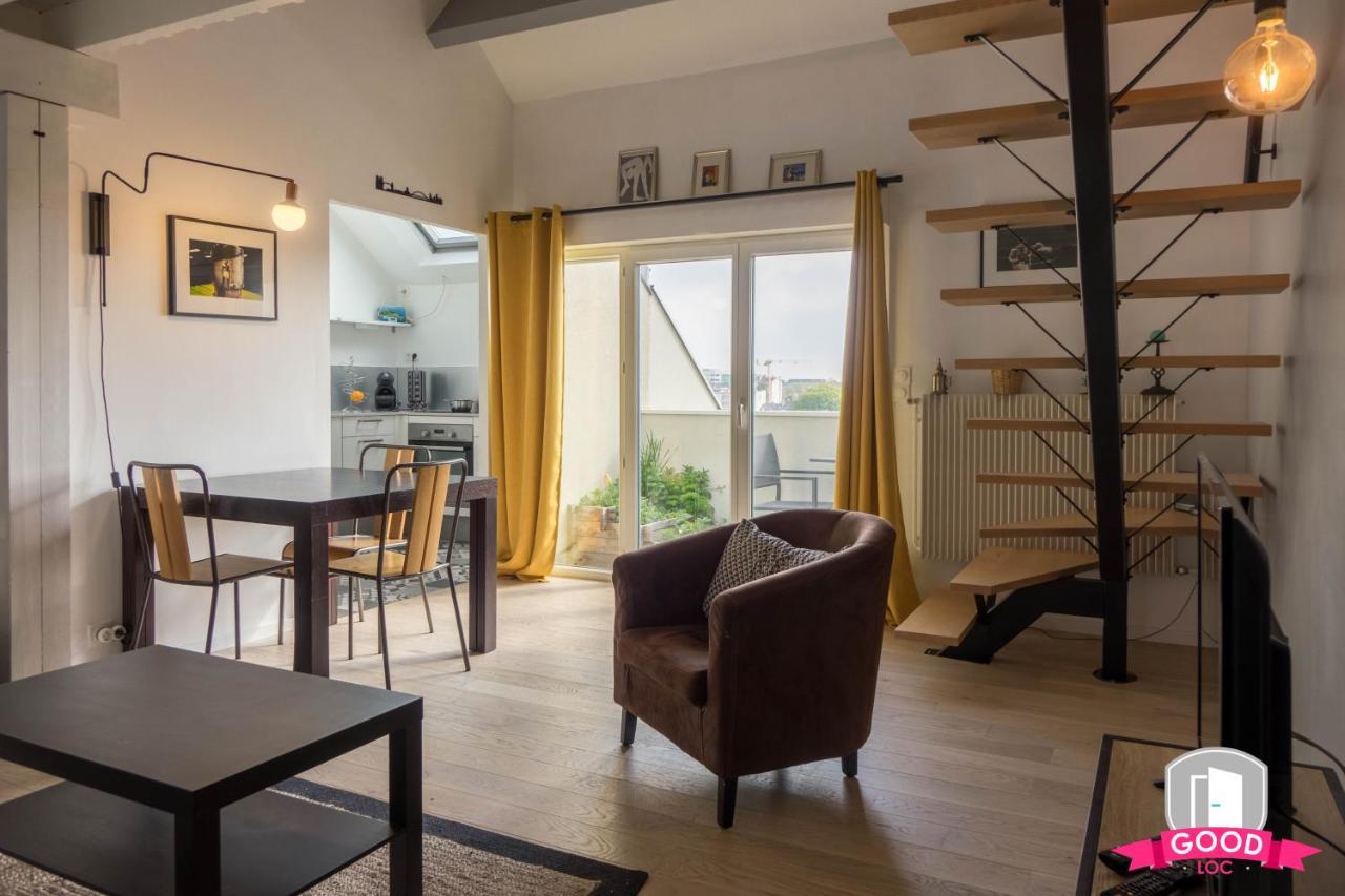 奥尔良Le Duplex Ensoleille Du Parc * Parking * Balcon *公寓 外观 照片