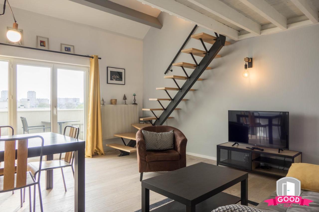 奥尔良Le Duplex Ensoleille Du Parc * Parking * Balcon *公寓 外观 照片